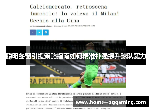 聪明冬窗引援策略指南如何精准补强提升球队实力 聪明冬窗引援策略指南如何精准补强提升球队实力